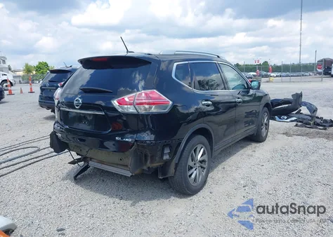 2015 Nissan Rogue Sl из США, поврежденный, VIN 5N1AT2MV9FC828368